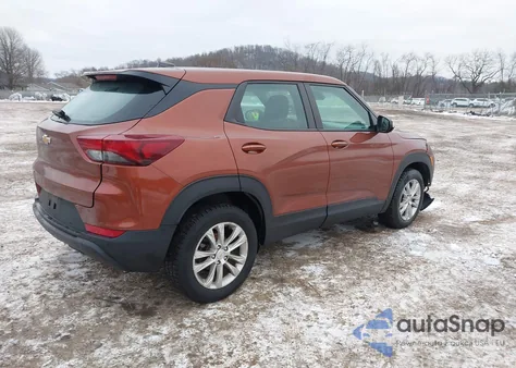 2021 Chevrolet Trailblazer Fwd Ls from USA, damaged, VIN KL79MMS23MB097509